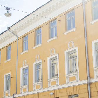 Ympäristöministeriön ja Työ- ja elinkeinoministeriön toimitilarakennus Helsingissä, Aleksanterinkatu 3c.